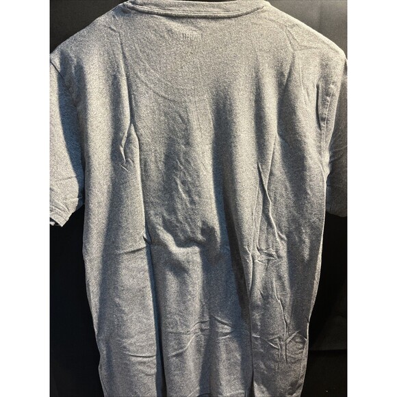 Hollister Mens T-shirt Gray MediumCrew Neck Short Sleeve Stretch Logo - Picture 8 of 11